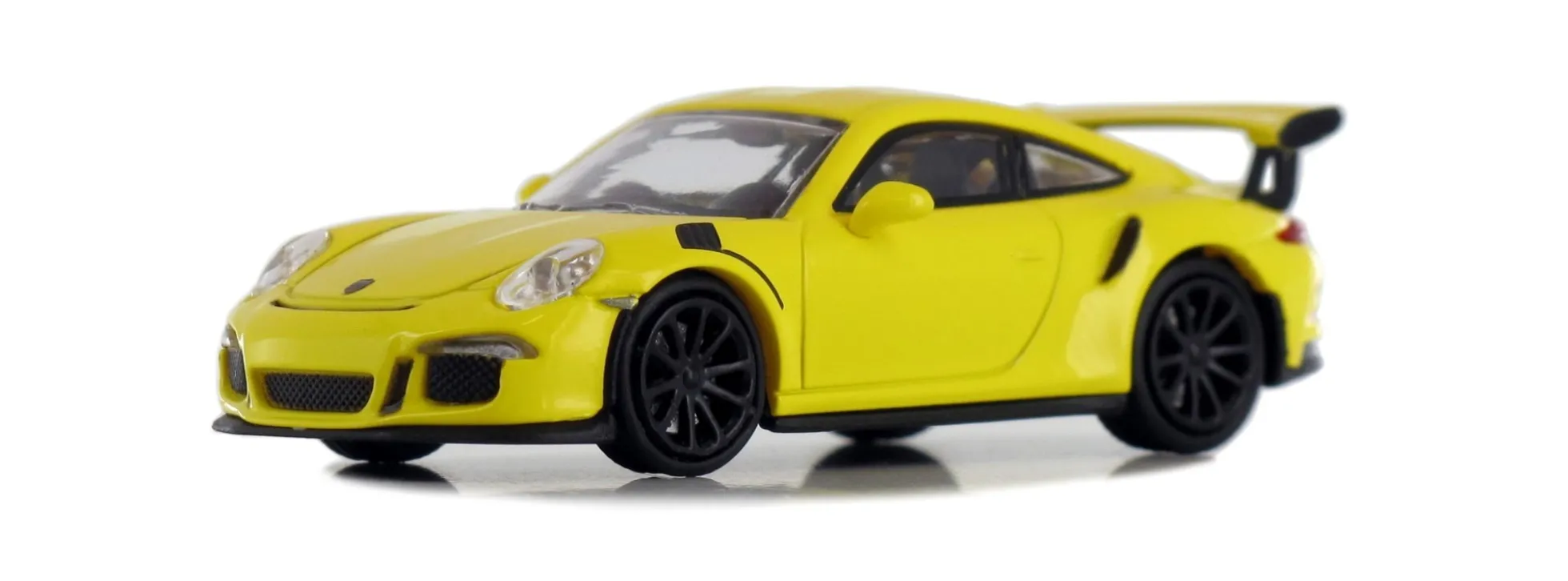 MINICHAMPS 870063222 Porsche 911 GT3 RS 2015 gelb Automodell 1:87