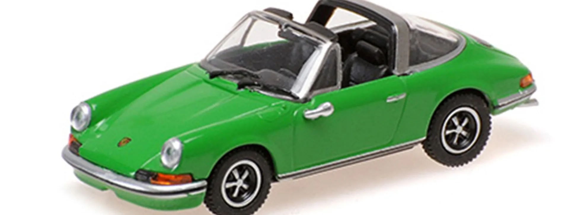 MINICHAMPS 870064561 Porsche 911 Targa 1972 grün Automodell 1:87