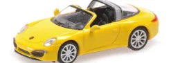 MINICHAMPS 870068040 Porsche 911 (991) Targa 4S 2014 gelb Automodell 1:87