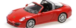 MINICHAMPS 870068041 Porsche 911 (991) Targa 4S 2014 rot Automodell 1:87