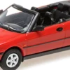 MINICHAMPS 870170132 Saab 900 Cabriolet 1987 rot Automodell 1:87