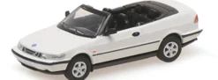 MINICHAMPS 870170130 Saab 900 Cabriolet 1995 weiss Automdell 1:87