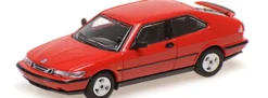 MINICHAMPS 870170124 Saab 900 Coupe 1995 rot Automodell 1:87