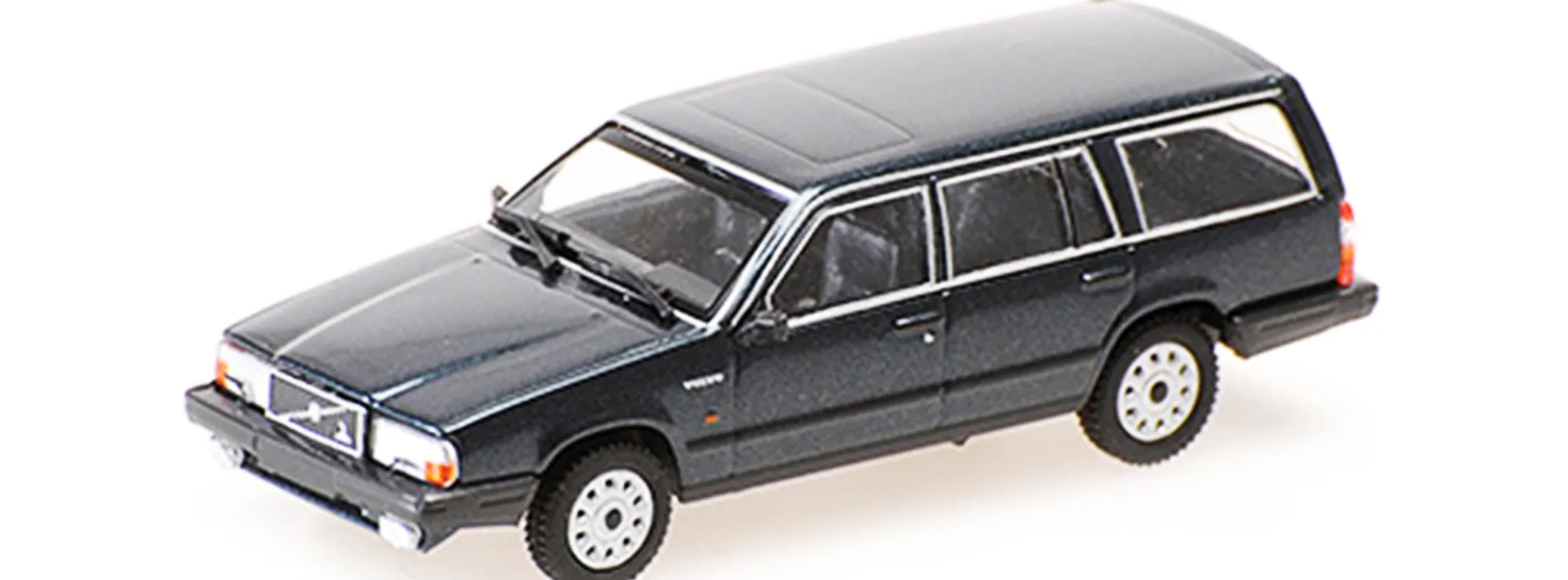 MINICHAMPS 870171712 Volvo 740GL Kombi 1986 dunkelgrünmetallic Automodell 1:87