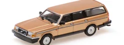MINICHAMPS 870171412 Volvo 240GL Kombi 1986 goldmetallic Automodell 1:87