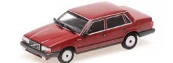 MINICHAMPS 870171704 Volvo 740 GL Limousine 1986 dunkelrot Automodell 1:87