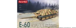 Modelcollect UA35039 German WWII E-60 Heavy Jagd Panther late type 105mm gun | Panzer Bausatz 1:35