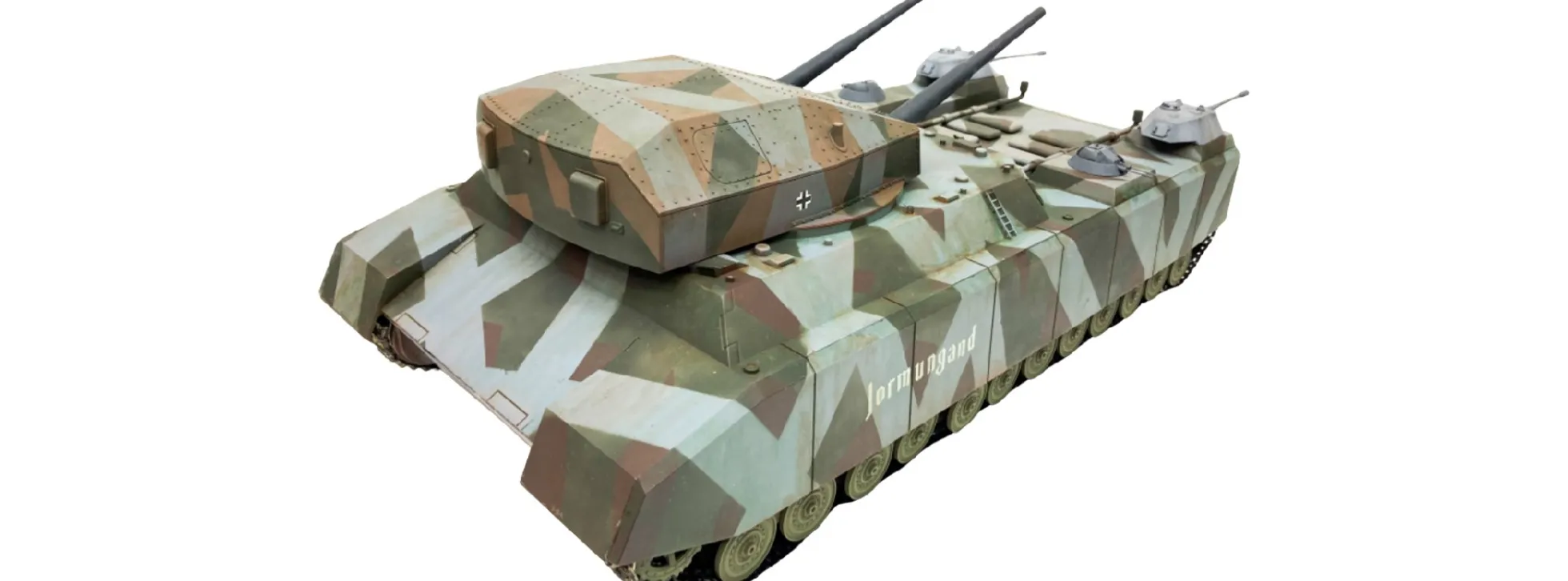 modelcollect UA72355 P.1000 Ratte Schwarnhorst 1944 | Militär Bausatz 1:72