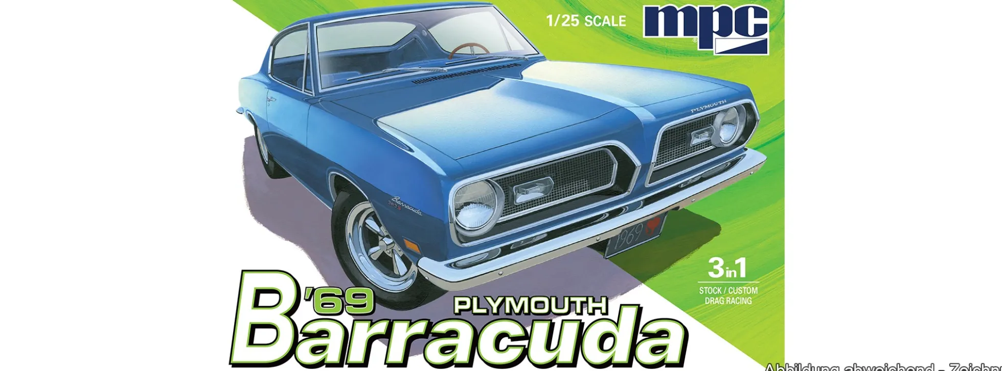 MPC 994 Plymouth Barracuda | Auto Bausatz 1:25