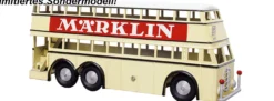 märklin B-WARE 18080 Doppeldeckerbus mit Schriftzug Märklin | Sondermodell | Busmodell 1:45