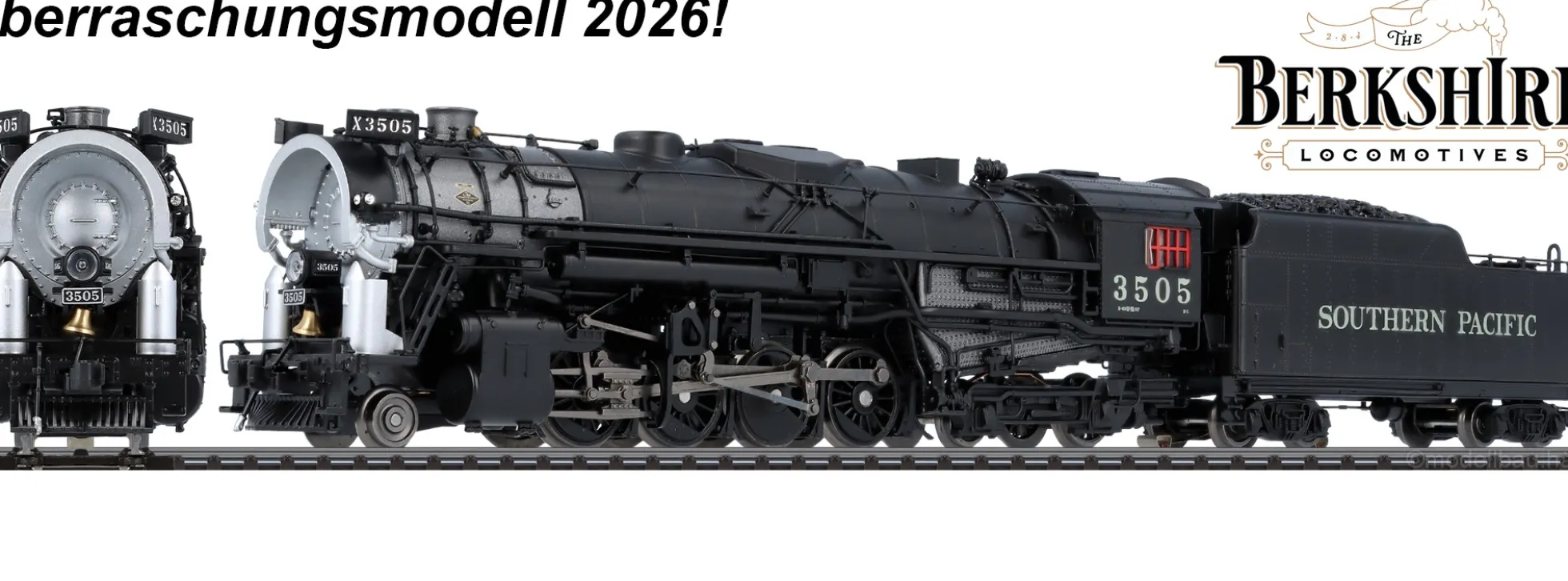märklin 37983 Dampflok 2-8-4 Berkshire SP | mfx+ Sound u. Dampf | Spur H0