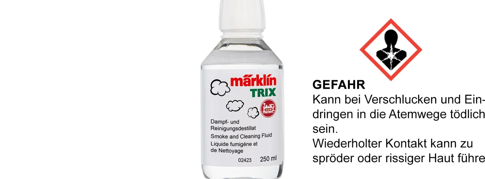 märklin 02423 Dampf- und Reinigungsdestillat | Inhalt: 250 ml