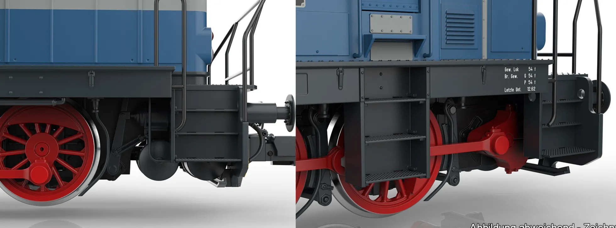 märklin 55500 Diesellok DH 500 Ca Henschel Werkslok | mfx/DCC Sound | Spur 1