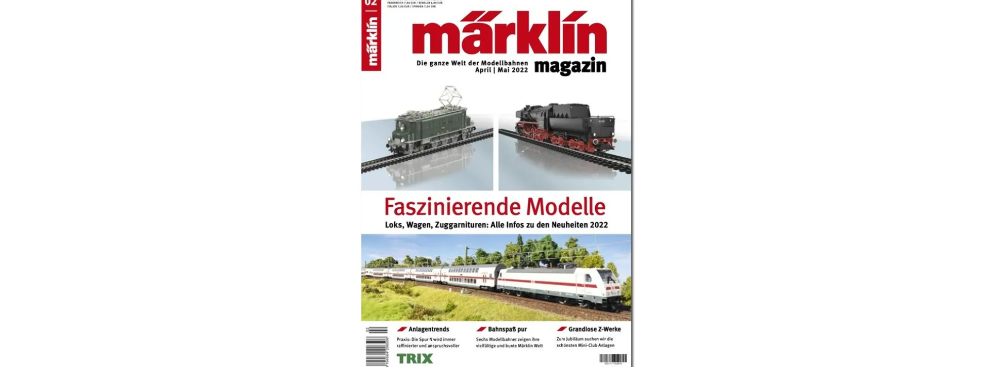 märklin 365656 Magazin 02 | April/Mai 2022