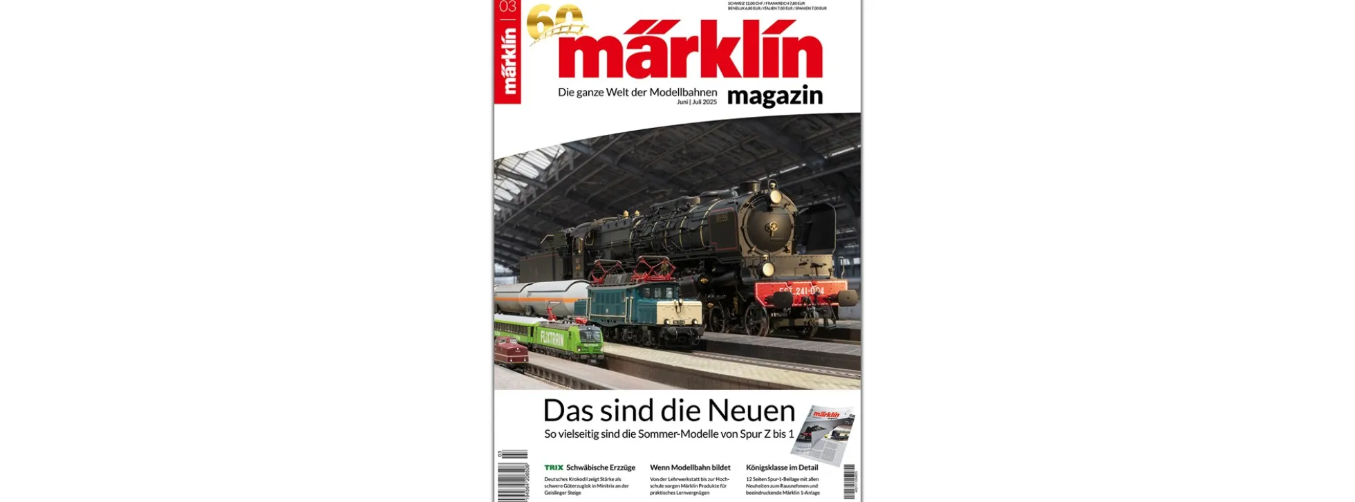 märklin 421555 Magazin 03 | Juni / Juli 2025