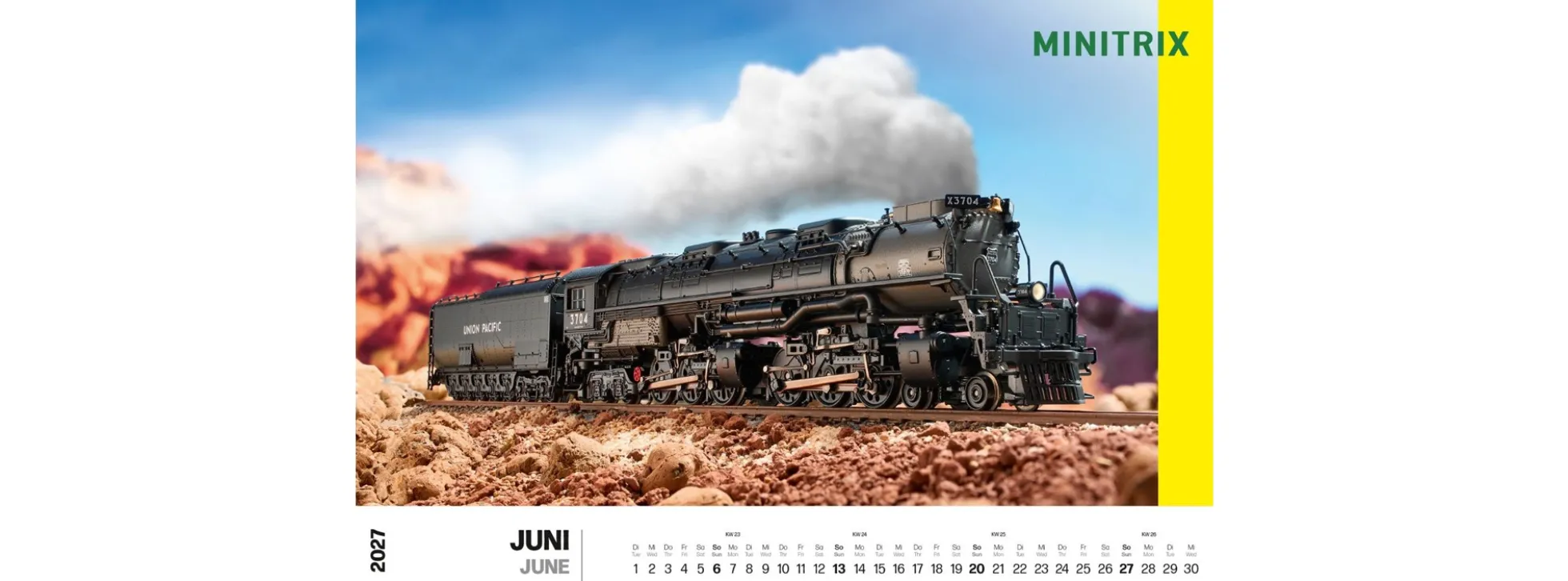 märklin 19727 Märklin-/Trix-Wandkalender 2027 | 49 x 34 cm