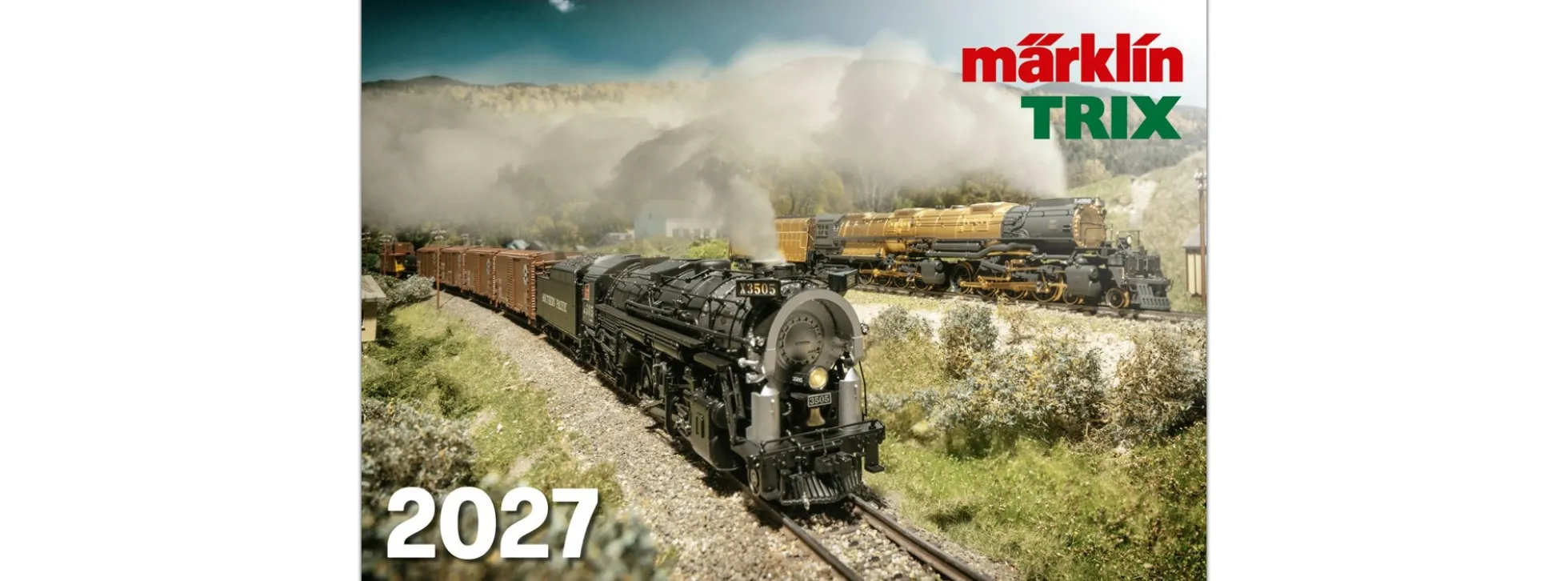 märklin 19727 Märklin-/Trix-Wandkalender 2027 | 49 x 34 cm