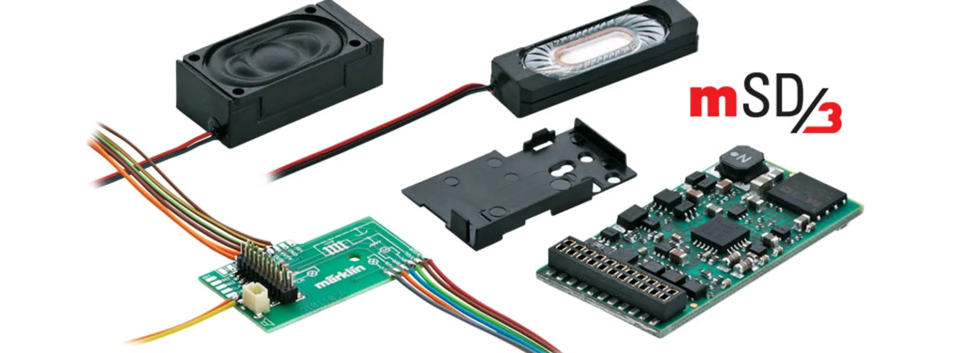 märklin 60976 mSD3 Sound-Decoder | 21-pol. | Diesellok-Sound | fx | mfx | DCC