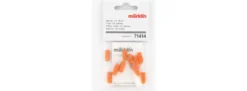 märklin 71414 Querlochstecker | 1,5 mm - neue Generation | Orange | 10 Stück