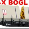 märklin 47167 Rungenwagen Res mit Wandscheiben Max Bögl | Spur H0