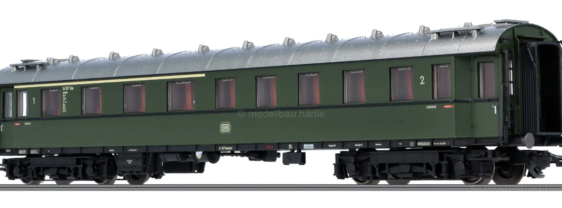 märklin 42510 Schnellzugwagen 1./2. Kl. AB4üwe DB | Spur H0