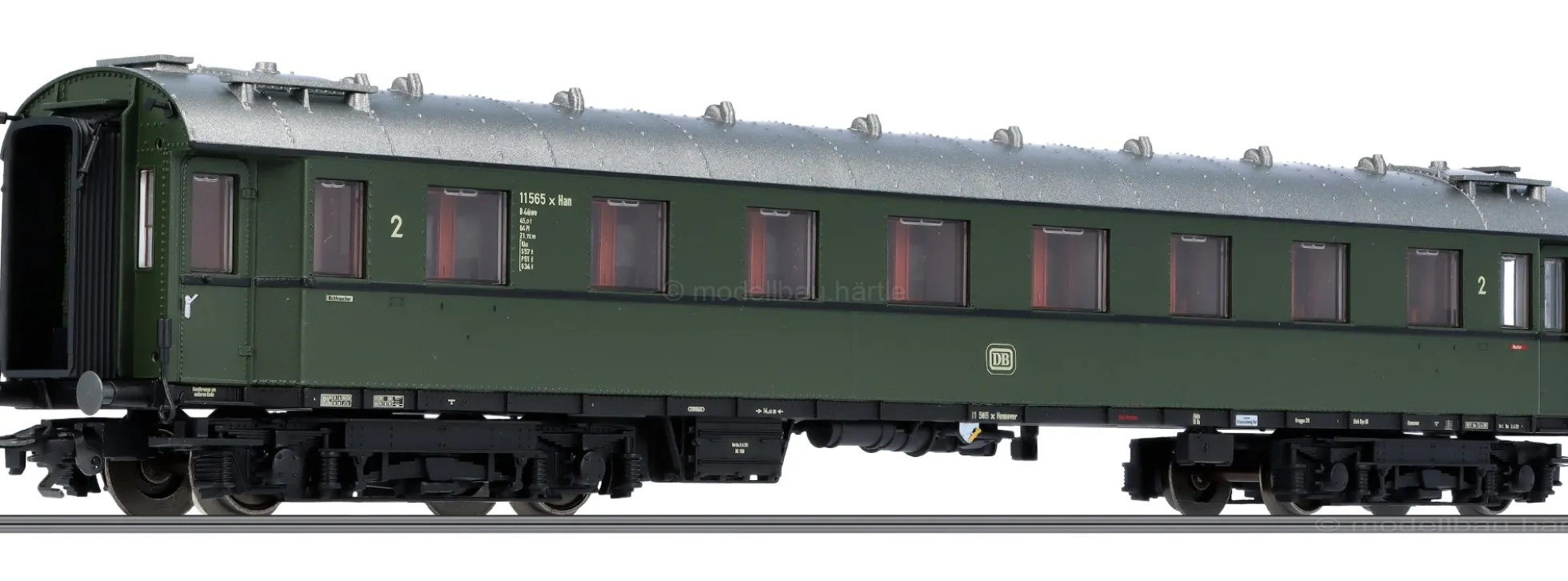 märklin 42500 Schnellzugwagen 2. Kl. B4üwe DB | Spur H0