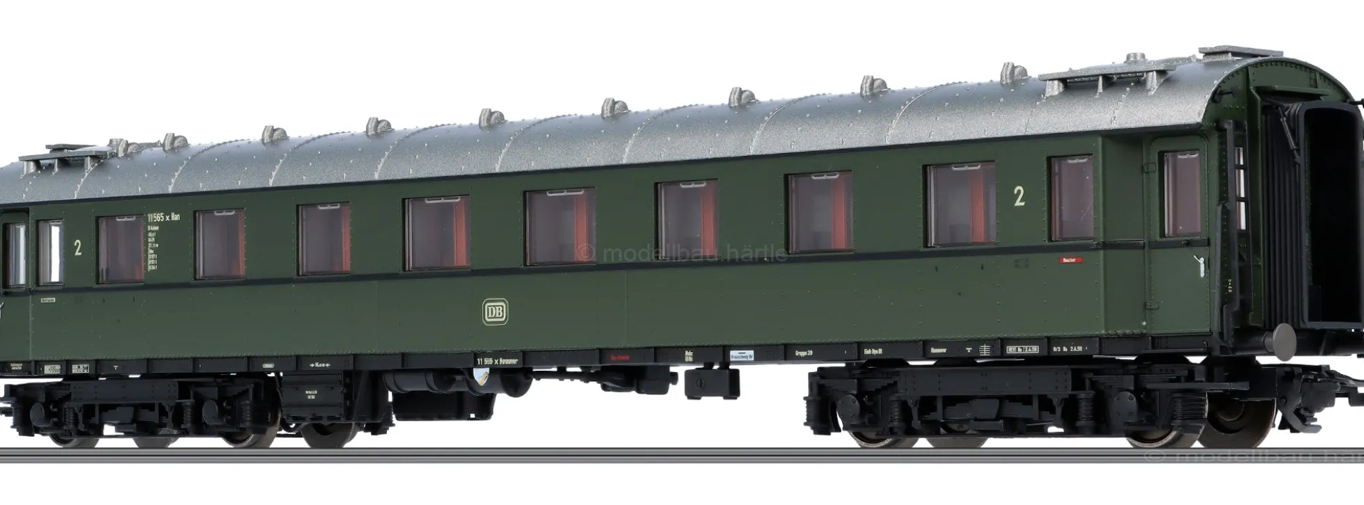 märklin 42500 Schnellzugwagen 2. Kl. B4üwe DB | Spur H0