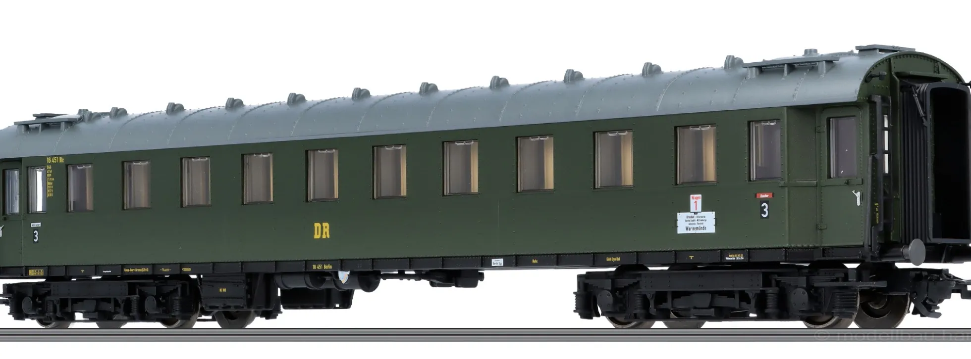 märklin 42514 4-tlg. Set Schnellzugwagen zur BR 19.0 Sachsenstolz DR | Spur H0