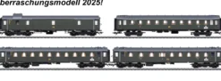 märklin 42514 4-tlg. Set Schnellzugwagen zur BR 19.0 Sachsenstolz DR | Spur H0