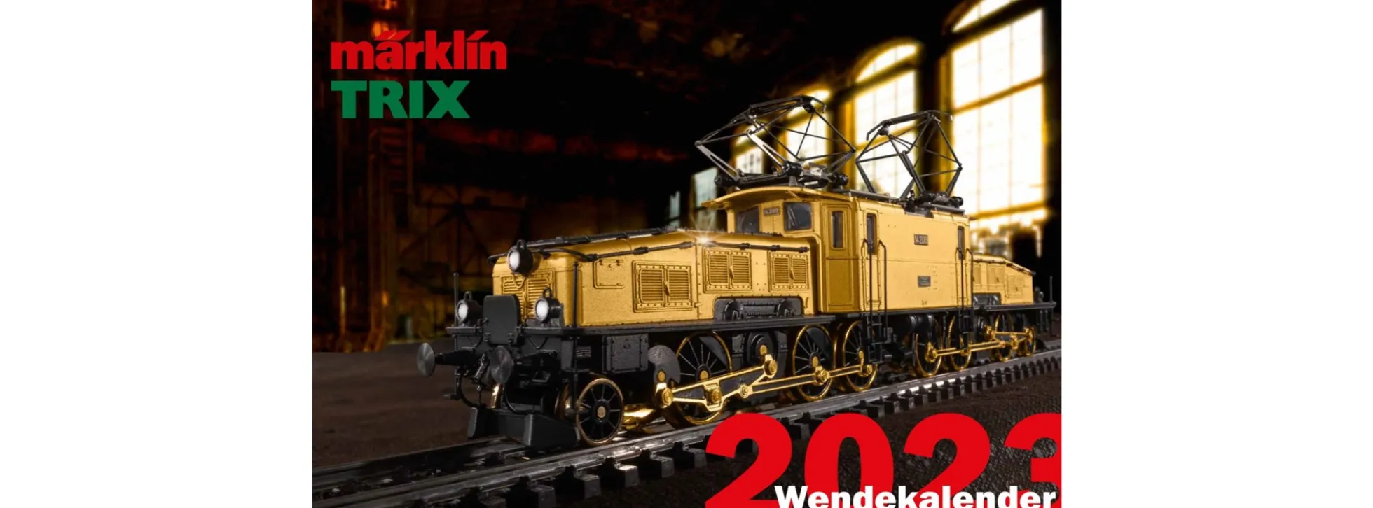 märklin 12546 Wandkalender Märklin/Trix 2023 | Wendekalender