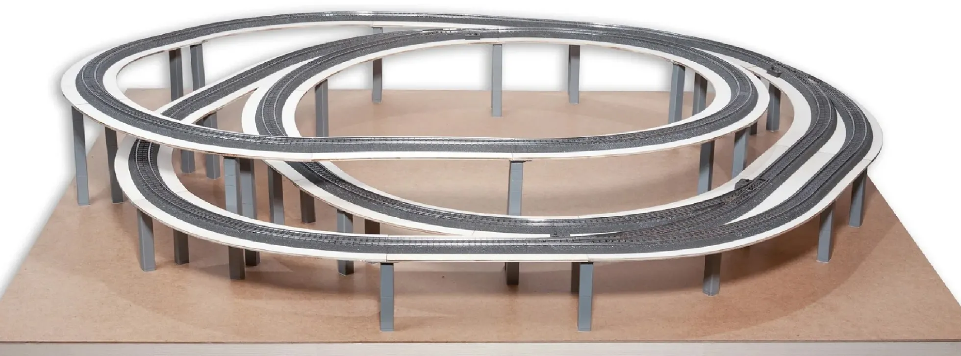 NOCH 53615 Easy-Track Trassenbausatz Theisensee | Anlangenbausatz Spur H0