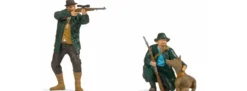 NOCH 17132 Jäger | 2 Stück | Figuren Spur 1