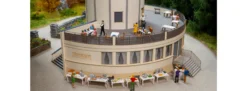 NOCH 66837 micro-motion Sternwarte Tübingen | mit Antrieb und Projektor | Gebäude Bausatz Spur H0