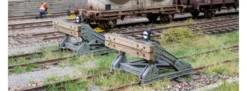 NOCH 13902 Prellbock | 2 Stück | 3D-Minis | Zubehör Spur N