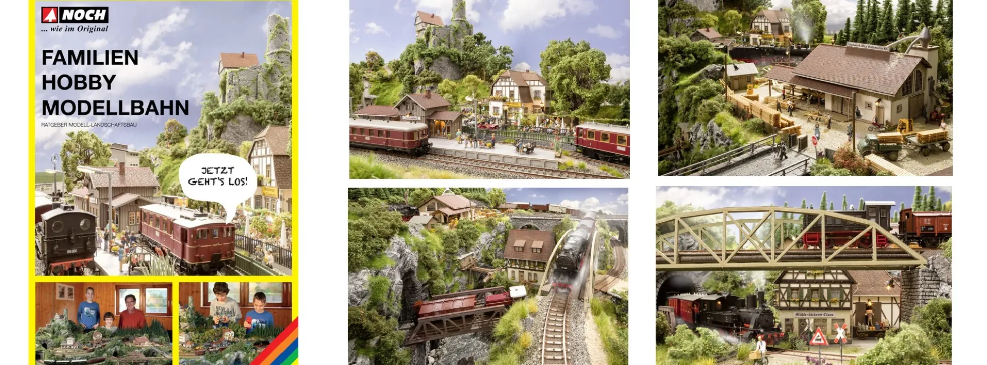 NOCH 71904 Ratgeber Familien-Hobby Modellbahn für alle Spurweiten geeignet