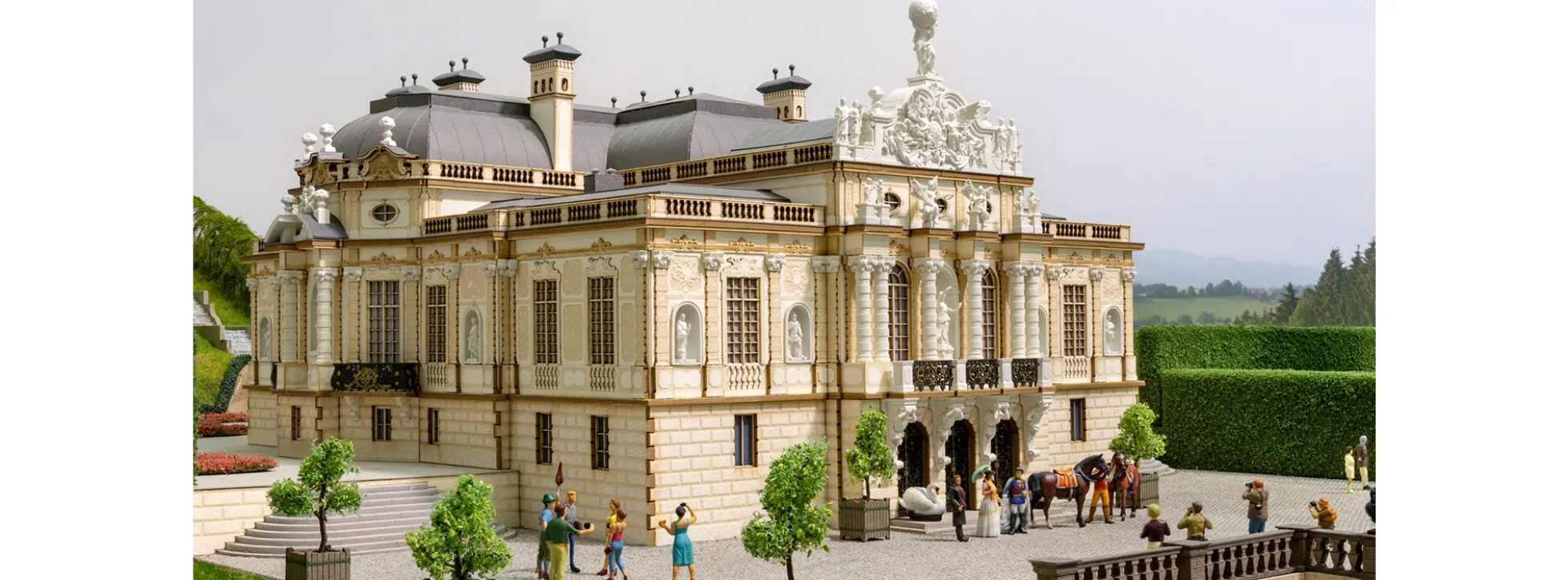 NOCH 66991 Schloss Linderhof | Laser-Cut | Gebäude Bausatz Spur H0
