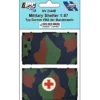 NPE NV23448 Bundeswehr-Kabinen Typ FM2 Flecktarn #2 | 2 Stück | Beladung Spur H0