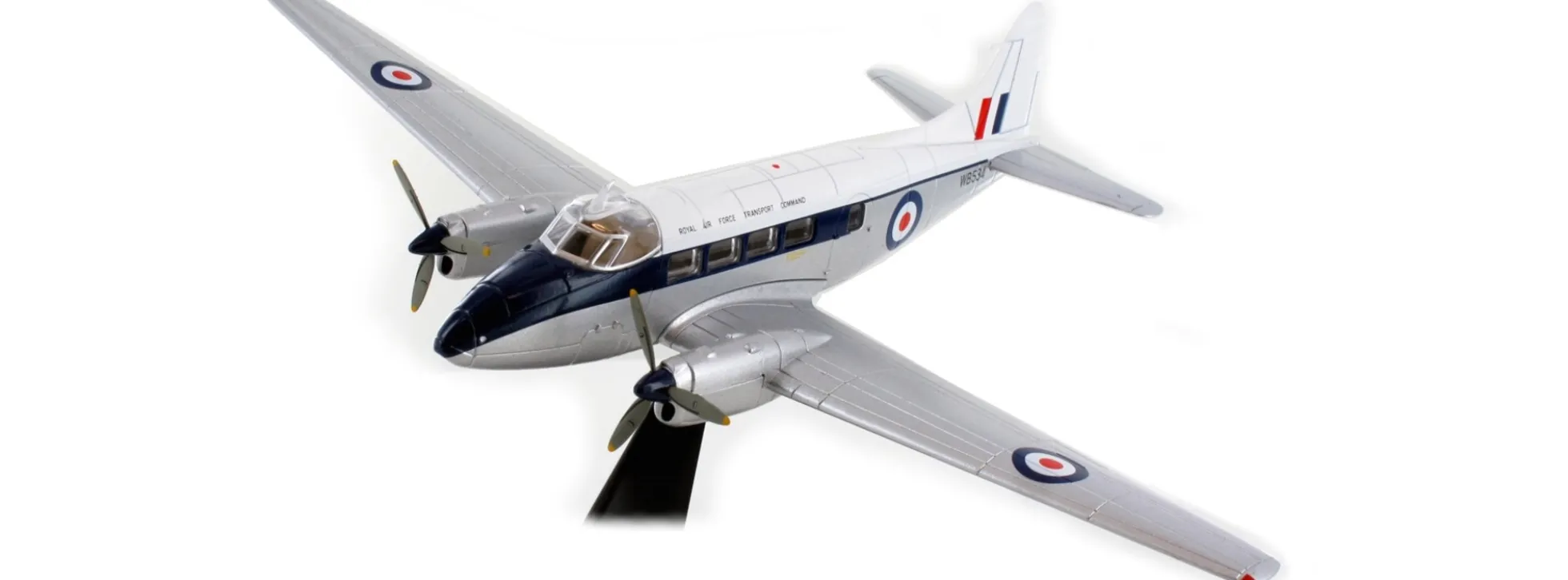 OXFORD 8172DV005 De Havilland DH104 Devon WB534 Royal Air Force Flugzeugmodell 1:72