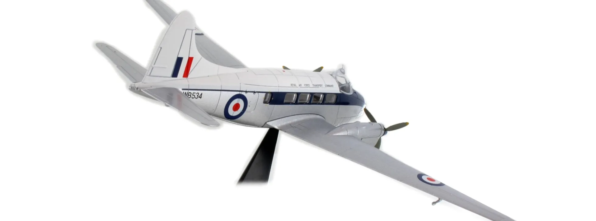 OXFORD 8172DV005 De Havilland DH104 Devon WB534 Royal Air Force Flugzeugmodell 1:72