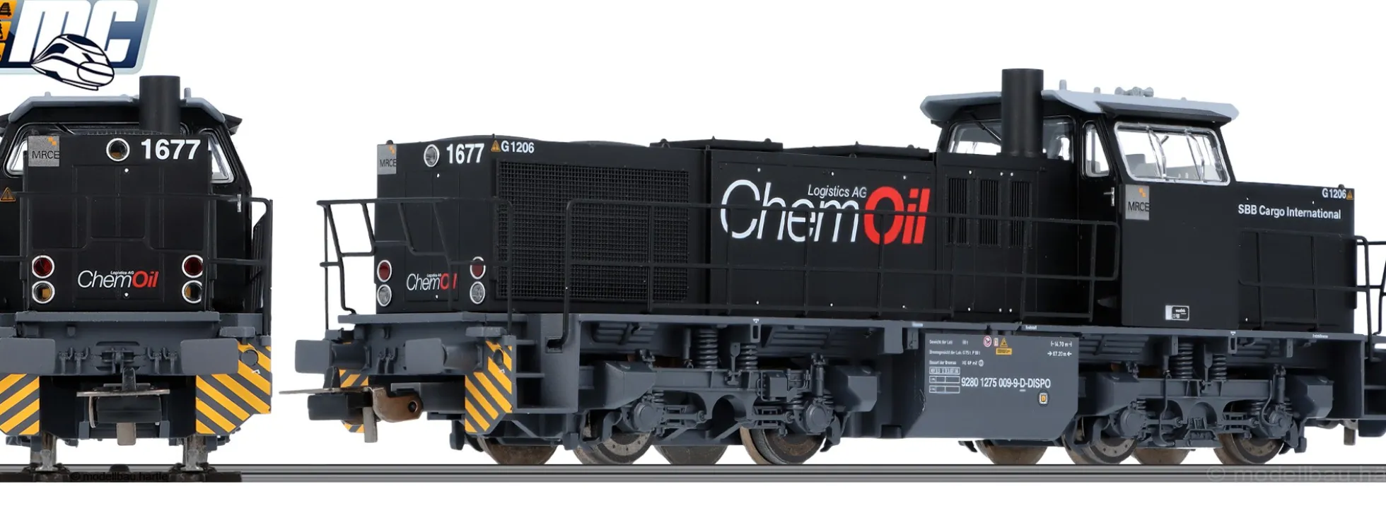 PIKO 71259 Diesellok G1206 ChemOil | AC Sound | MC-Vedes | Spur H0