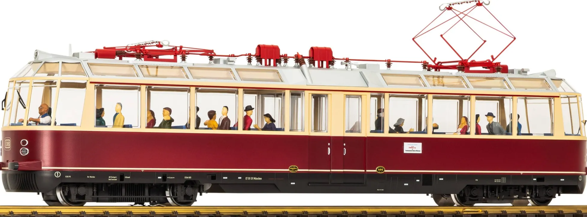 PIKO 37332 Elektrotriebzug ET91 Gläserner Zug DB | DCC Sound | Spur G