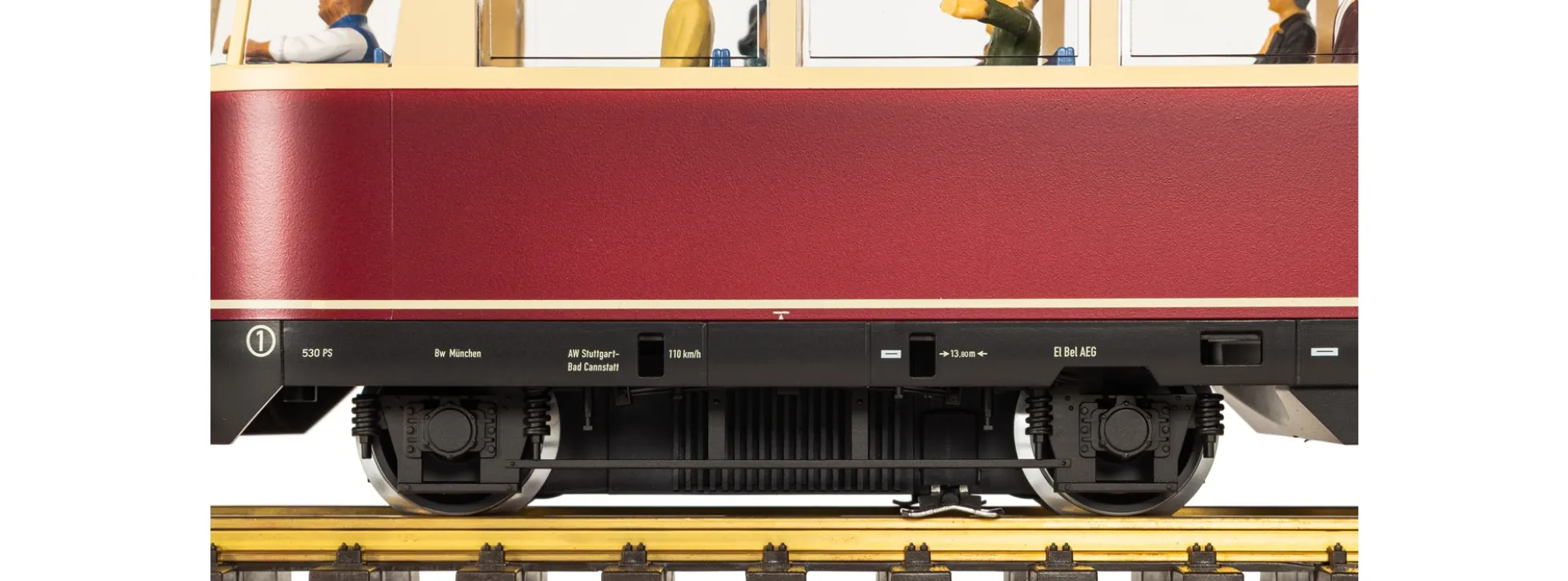 PIKO 37332 Elektrotriebzug ET91 Gläserner Zug DB | DCC Sound | Spur G
