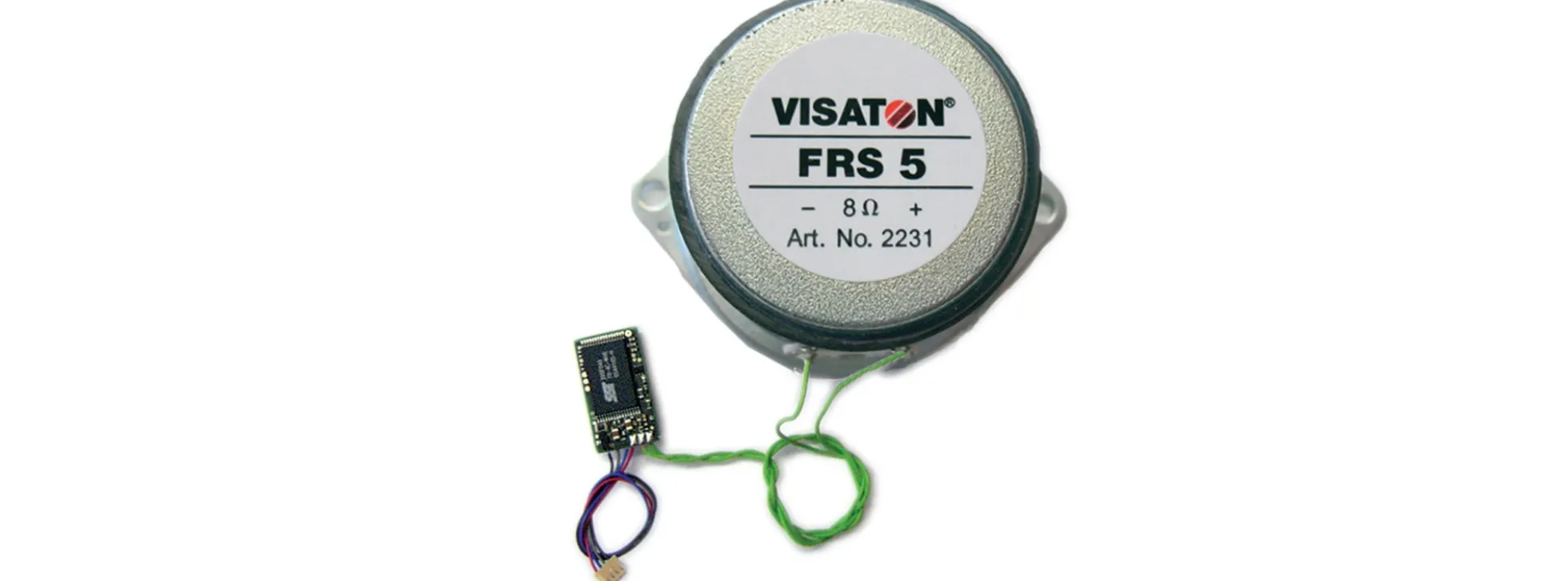 PIKO 36192 Sound-Modul mit Lautsprecher für Schienenbus VT98/VS98 | Spur G
