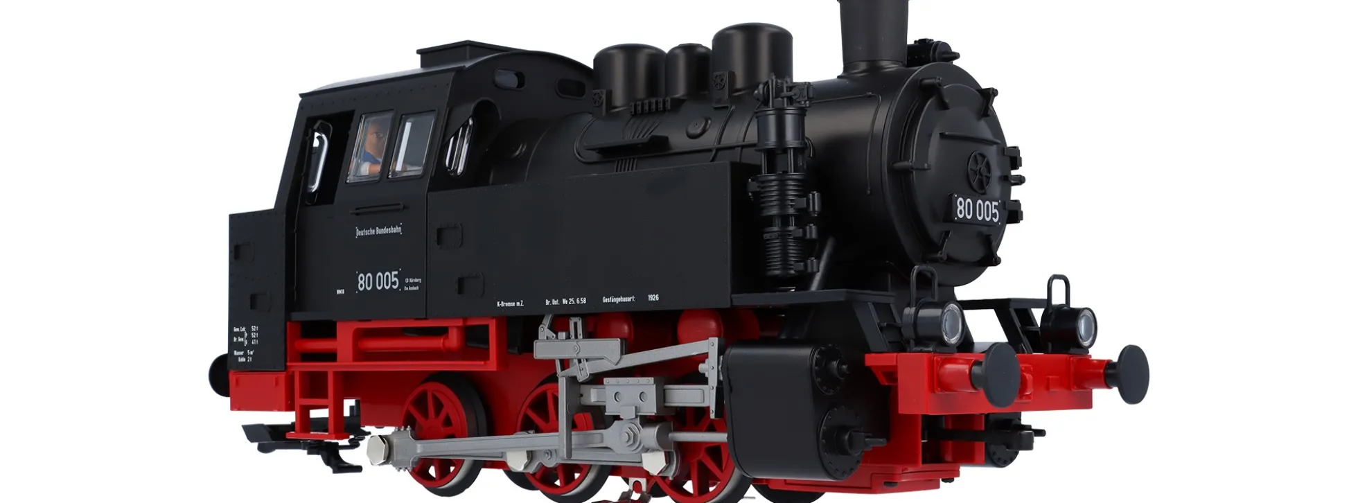 PIKO 37100 Start-Set BR 80 mit Güterzug DB | Spur G