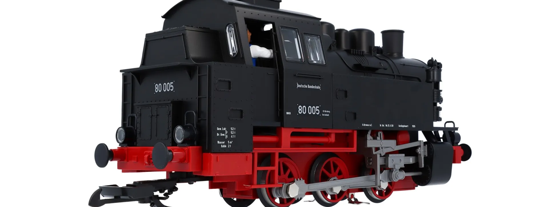 PIKO 37100 Start-Set BR 80 mit Güterzug DB | Spur G