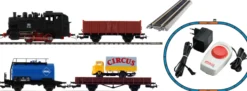 PIKO 57113 Start-Set Dampflok mit Güterzug DB | DC analog | Spur H0