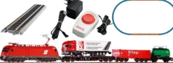 PIKO 57177 Start-Set E-Lok Taurus mit Güterzug ÖBB | DC analog | Spur H0