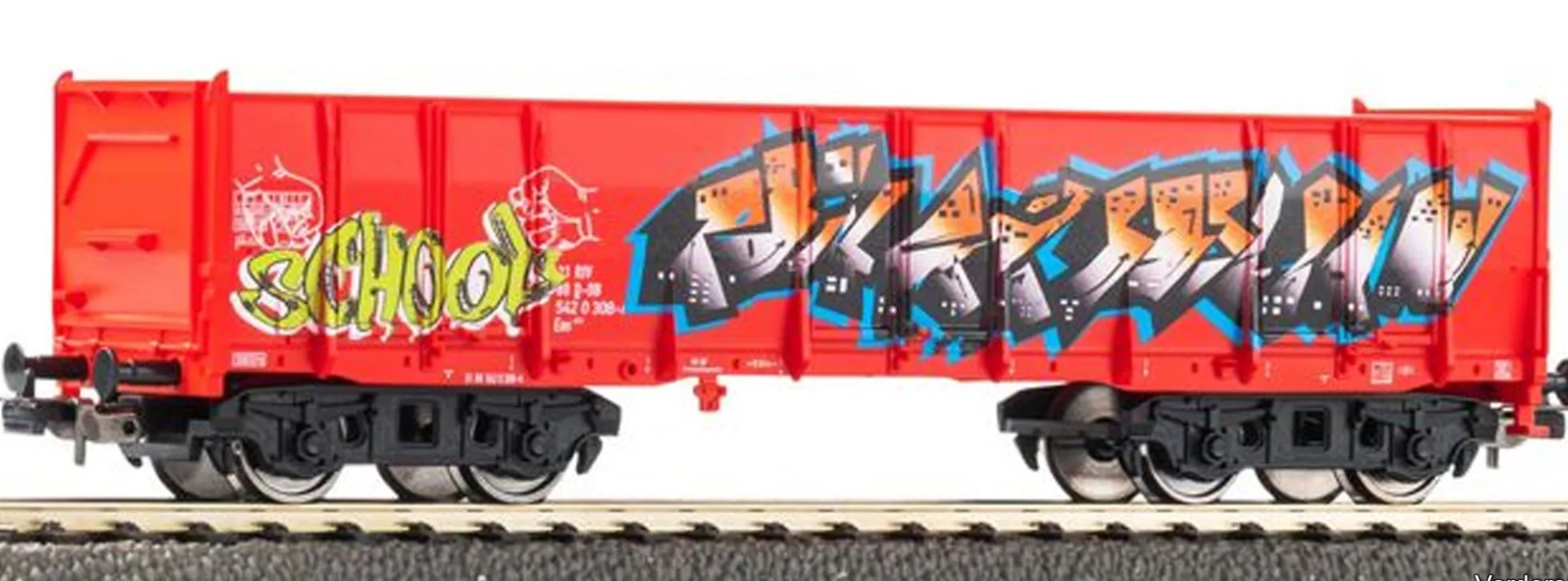 PIKO 57032 Start-Set kids BR 218 + Güterzug DB AG | Bettungsgleis | DC analog | Spur H0
