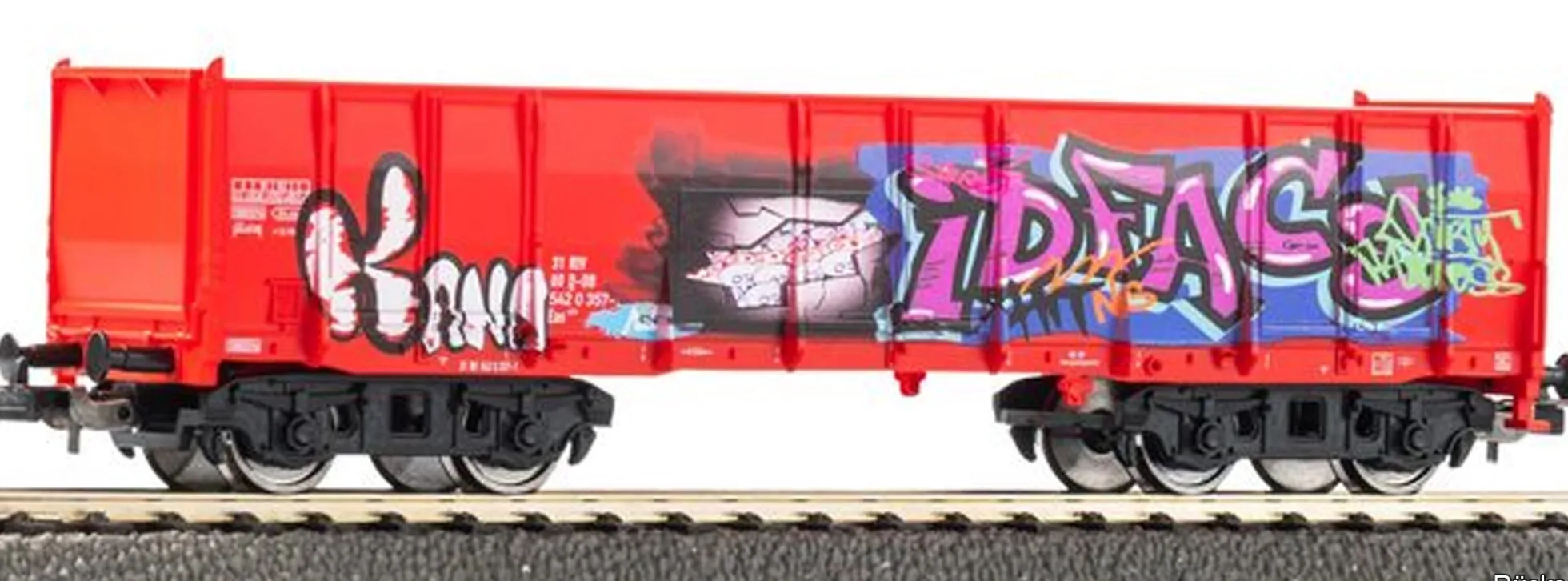 PIKO 57032 Start-Set kids BR 218 + Güterzug DB AG | Bettungsgleis | DC analog | Spur H0