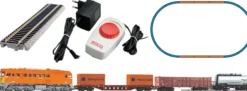 PIKO 57036 Start-Set M62 mit Güterzug MAV | Bettungsgleis | DC analog | Spur H0